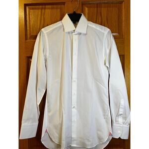 Pink London White button down